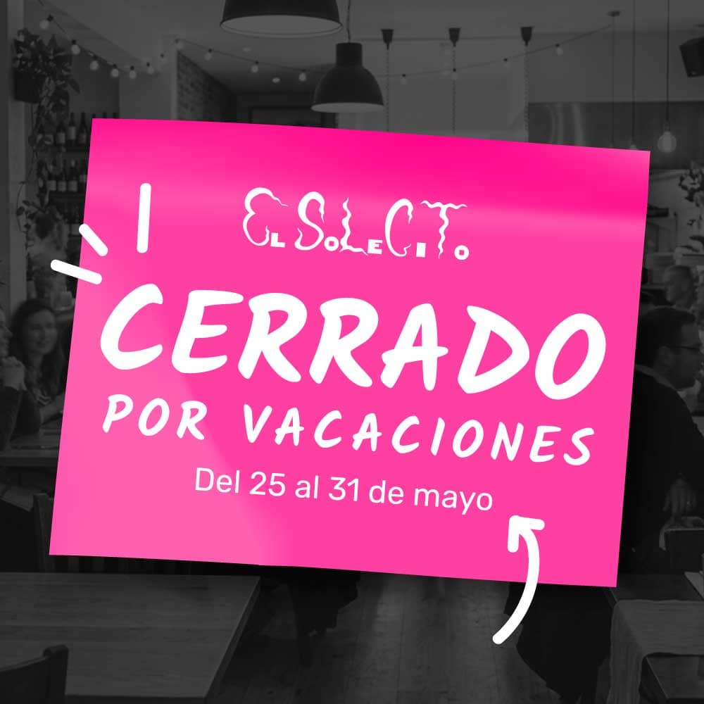 Cerrado por vacaciones